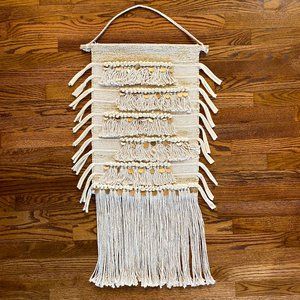 Large Moroccan Wedding Blanket Tapestry Bohemian Macrame Boho Wall Hanging